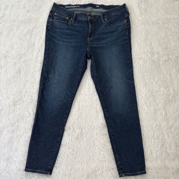 J. Crew Denim - J CREW TOOTHPICK SKINNY JEANS SIZE 34‎